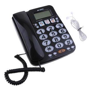 Teléfono Fijo De Marcación Rápida 9 Botones De Memoria Teléfono Fijo De Marcación Rápida 9 Botones De Memoria