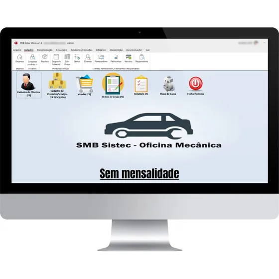 Programa Oficina Mecânica Com Ordem De Serviço, Estoque Novo