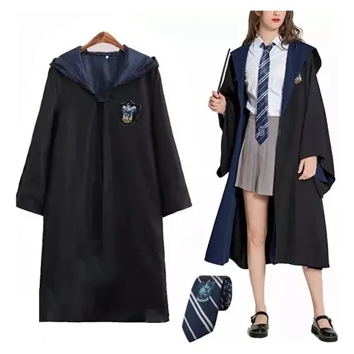Disfraz Cosplay De Harry Potter, Tunica + Corbata, 2 Piezas
