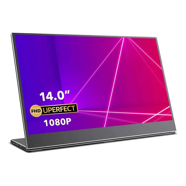 Monitor Portátil Uperfect 14 Fhd 1080p Ips 60 Hz Hdmi/usb C