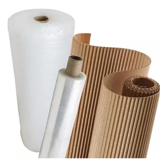Kit Mudanza Nylon Con Burbujas+film Stretch+carton Corrugado