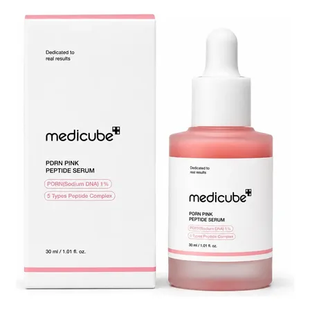 Dicube PDRN Pink Peptide Serum 30ml Sérum Facial Coreano Original