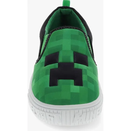 Zapatos Minecraft Verde Con Negro Talla 36-37