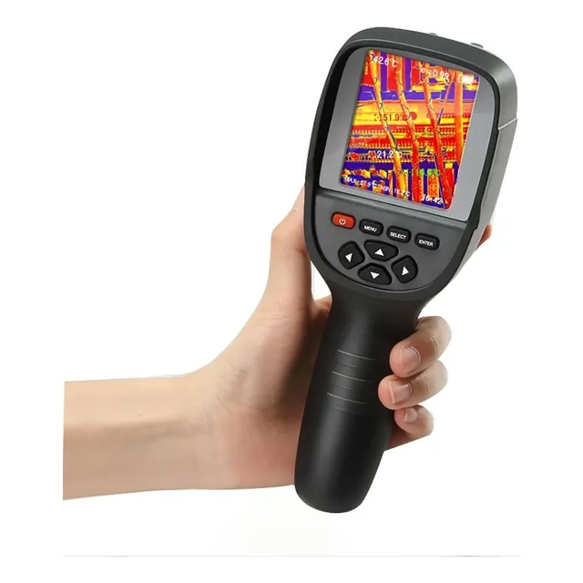 Câmera Térmica Digital Rx-500 A-bf Pro -20 A 550ºc + Bolsa