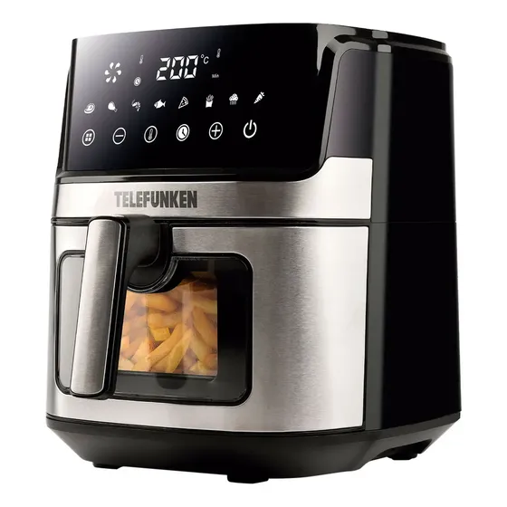 Freidora de Aire Telefunken Easy Fryer 6900 Acero/Negro