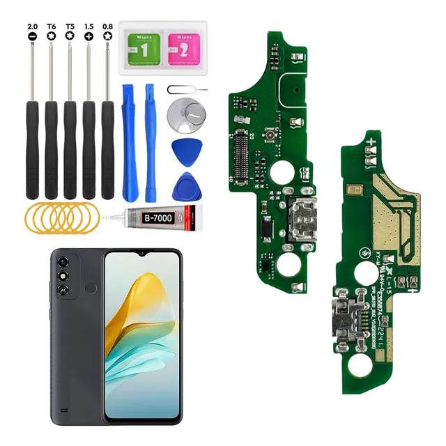 Centro De Carga Para Zte Blade A53 Con Ic Carga Rápida