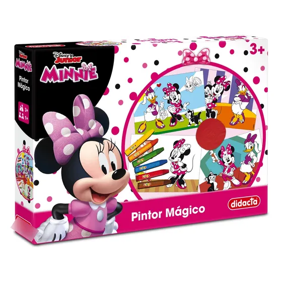 Pintor Mágico Minnie. Con Crayones. Didacta Original. Mpuy