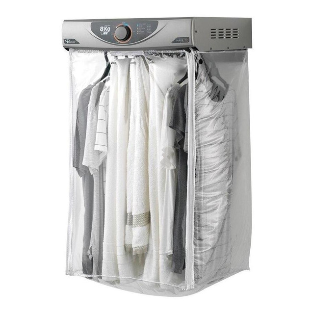 Secadora De Roupa Fischer 8kg Suspensa Silver Cinza Secadora De Roupa Fischer 8kg Suspensa Silver Cinza