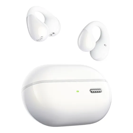 Auriculares Bluetooth 5.4 Soundpeats Pearlclip Pro Blancos