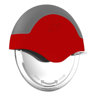 , Rueda Cortadora De Pizza Roja Con Cubierta Protectora De C , Rueda Cortadora De Pizza Roja Con Cubierta Protectora De C