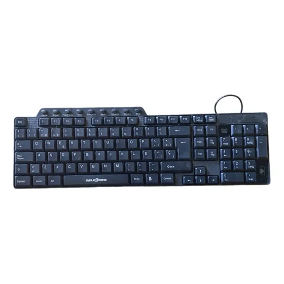 Teclado Para Pc Marca Selektro Usado