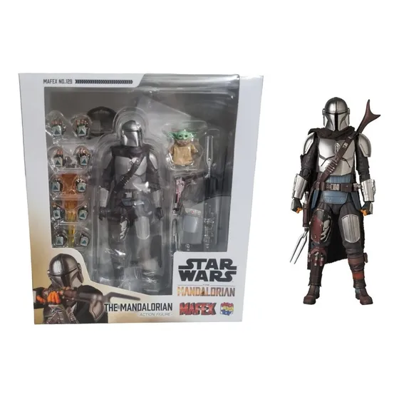 Mafex Star Wars The Mandalorian Beskar Armor Reissue No. 129