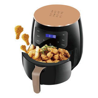 Trench Horno Freidora De Aire De 4.5l De Galón Color Negro Trench Horno Freidora De Aire De 4.5l De Galón Color Negro