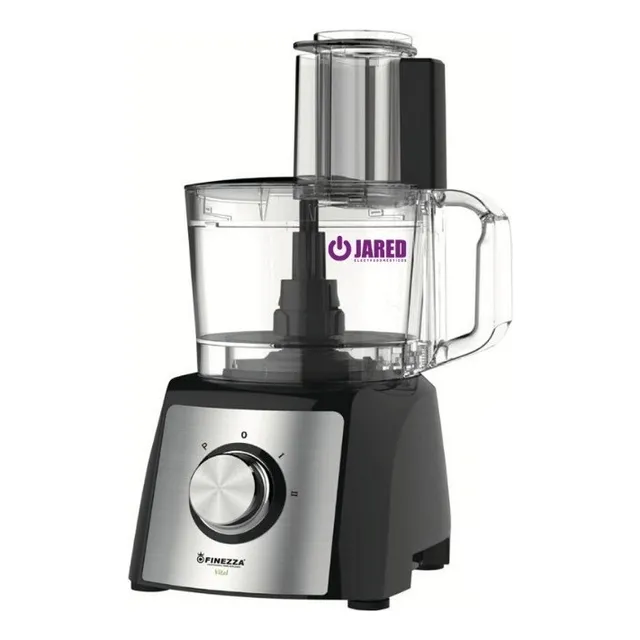 Procesador De Alimentos Finezza Fz-6120pr De 1200w - Acerado Color Plateado