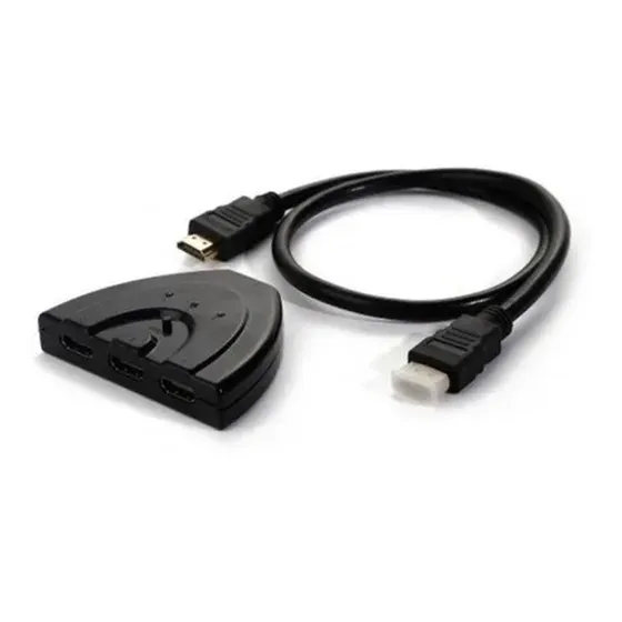 Switch Hdmi 3 Puertos En 1 Salida Hdtv Wash Wnw-h83