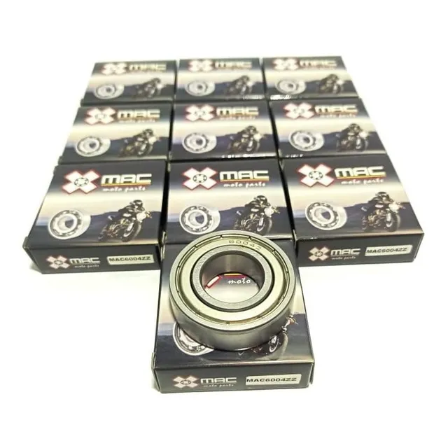 Rolinera Rodamiento 6004 Moto Carros Maquina Industria 10und