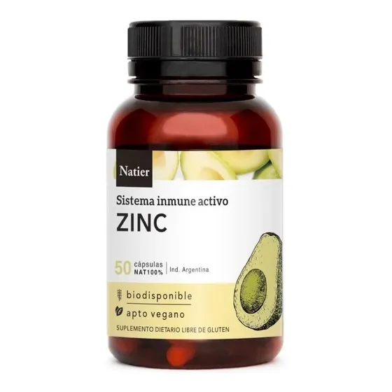 Zinc Sistema Inmune Activo Cap 50