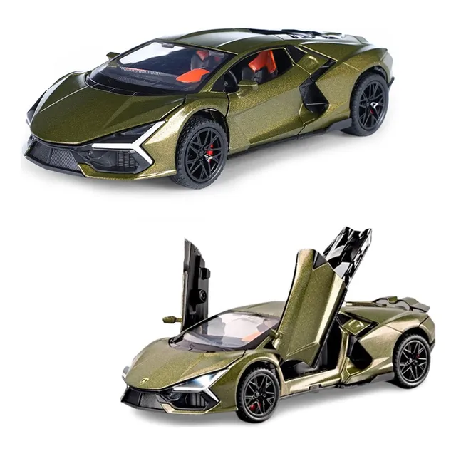 Lamborghini Revuelto V12 Minifierro Metal Supercarros 1/32