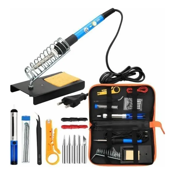 Cautin Profesional 60w Temperatura Regulable 5 En 1 Kit