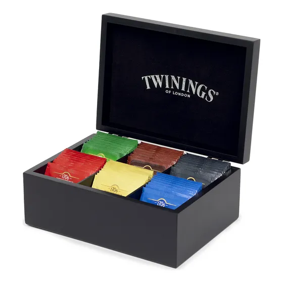 Te Twinings Caja Madera Surtidos Original 60 Saquitos