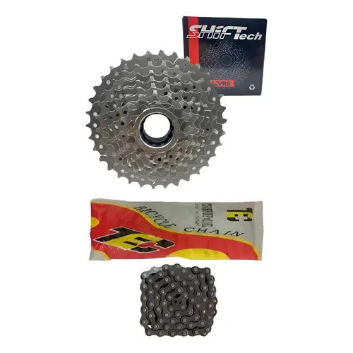 Catraca Shiftech 7v 14-32d para Cubo de Rosca, Prateada | MercadoLivre