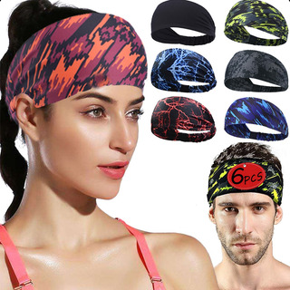 Banda Deportiva Cabeza Sudor Elástica Diadema Yoga Correr Banda Deportiva Cabeza Sudor Elástica Diadema Yoga Correr