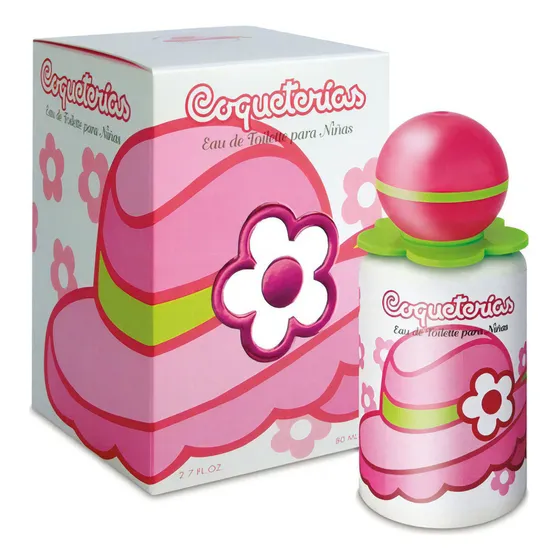 Coqueterías Funny Edt Perfume 80 ml Para Niñas