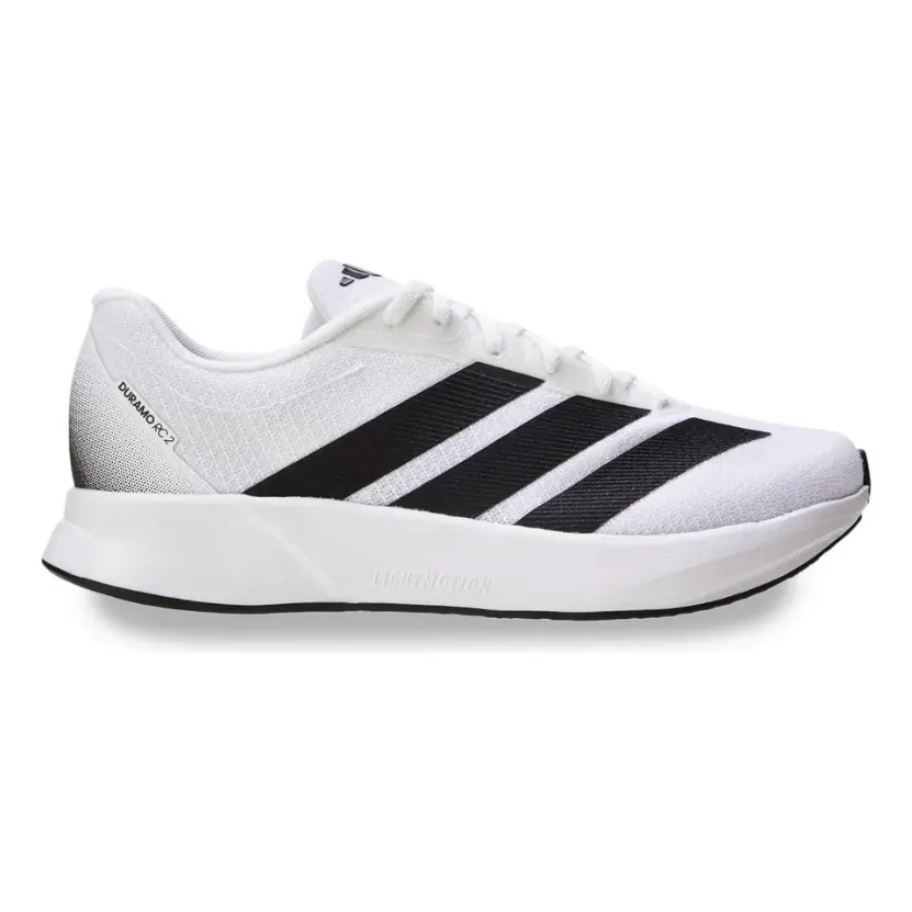 Tênis Masculino Duramo Rc 2 adidas Cloud White / Core Black / Carbon. Liso 42 Br