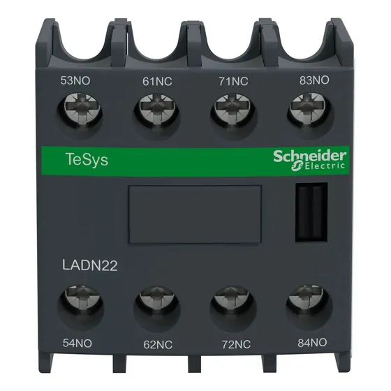 Block Contacto Auxiliar 2Na+2Nc 10A Ladn22 Tesys Schneider Electric