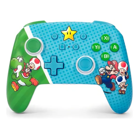 Mando Pro Powera Wireless Switch Mario Super Star Friends Color Multicolor