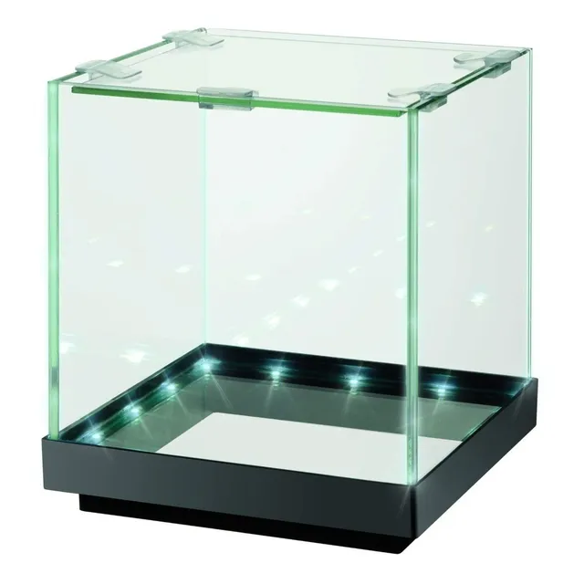 Acuario Agua Dulce Aqueon Edlight 1 Gal Con Leds En La Base 