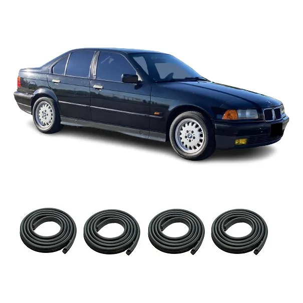 Bmw 325i Sedan Burletes De Puertas Delanteras + Traseras 4pz