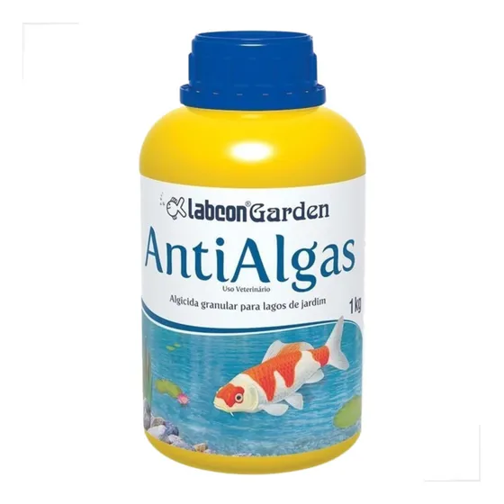 Antialgas Lagos Algicida Labcon Garden 1kg Controle de algas