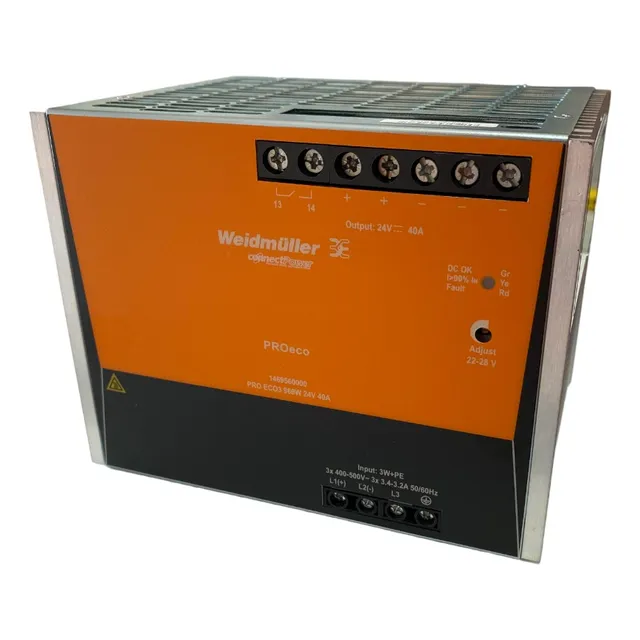 1469560000 Fuente De Voltaje Proeco3 Weidmuller 960w 24v 40a