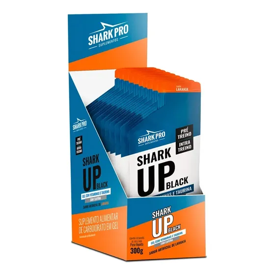 Shark-up Black Gel C/10 De 30g Shark Pro