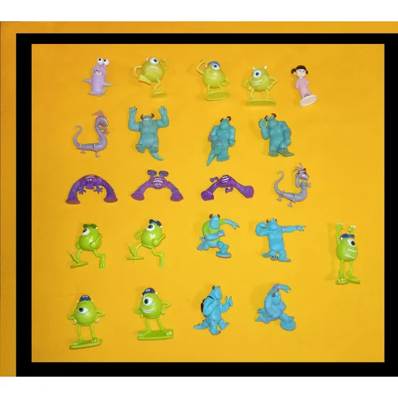 Grezon Monsters Inc University Set 22 Figuras Diferentes