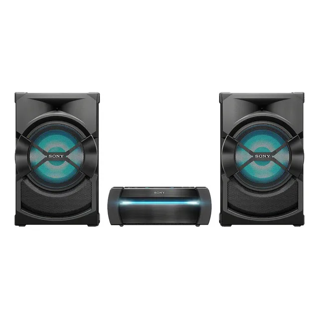 Sony Minicomponente Con Dvd Shake-x30d Color Negro Potencia RMS 1200 W