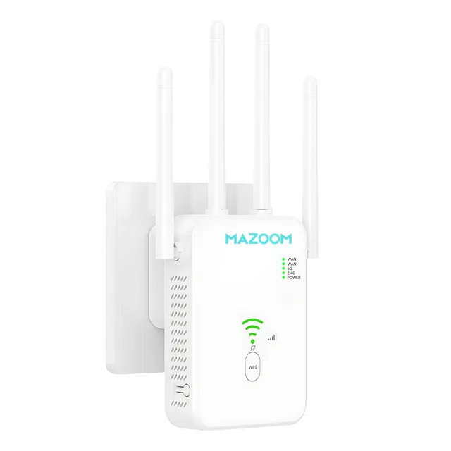 Mazoom E-u10 Router Wifi 1200mbps 2.4/5ghz Router Rompemuros