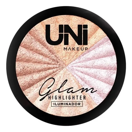 Iluminador Facial Brilho Intenso Efeito Radiante Uni Makeup
