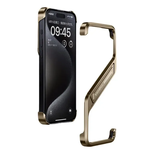 Funda De Teléfono De Aleación De Lujo Para iPhone 16/15/14/1
