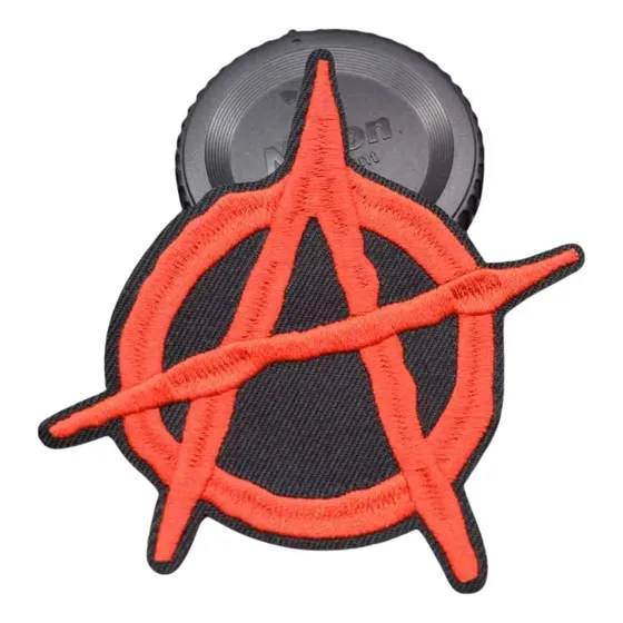 Patch Bordado Anarquia Anarquismo Anarchy Punk Termocolante