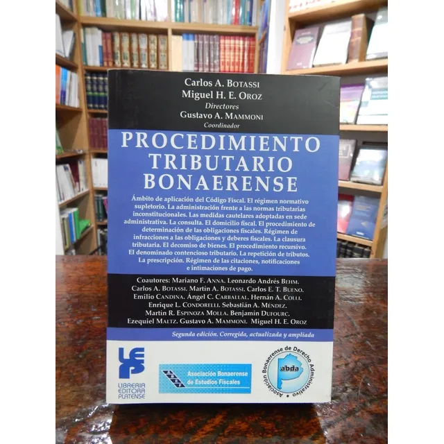 Botassi Procedimiento Tributario Bonaerense 2ª Edición