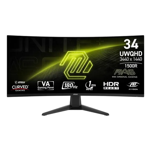 Gaming Monitor Msi Optix Mag27cq 27 Curved 2k 144hz | MercadoLivre