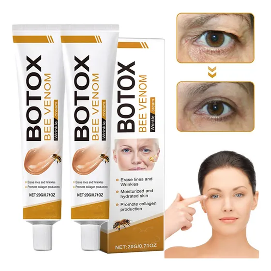 2 Kits De Creme Anti-rugas Adequado Para Todos Os Tipos De P