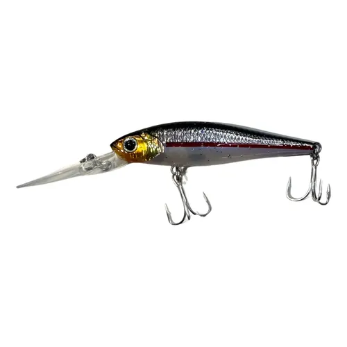 Isca Artificial OCL Ziza Shad 55 (5.5 cm) de Madeira para Pesca de