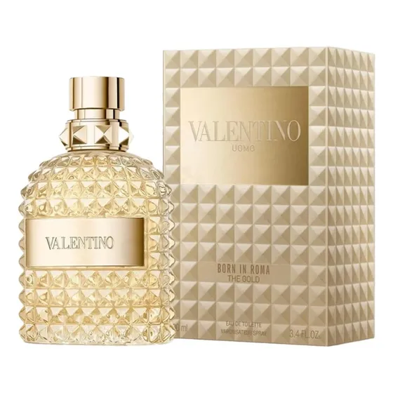 Perfume Valentino Born In Roma The Gold Uomo Edt 100 Ml