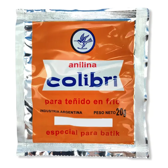 Anilina En Frio Colibri X 20 Grs X unidad NEGRO