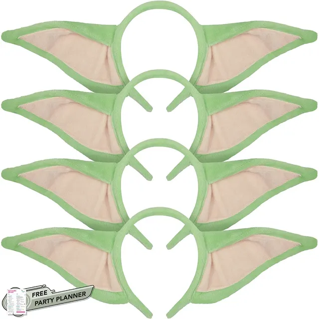 Mandalorian Felt Baby Yoda Ear Party Accesorios  4 Unid...