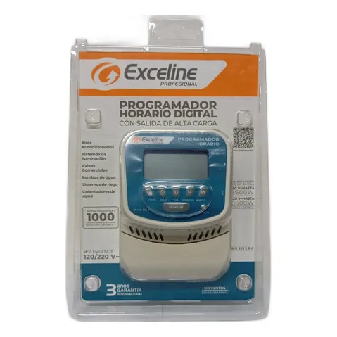 Programador Horario Digital Exceline
