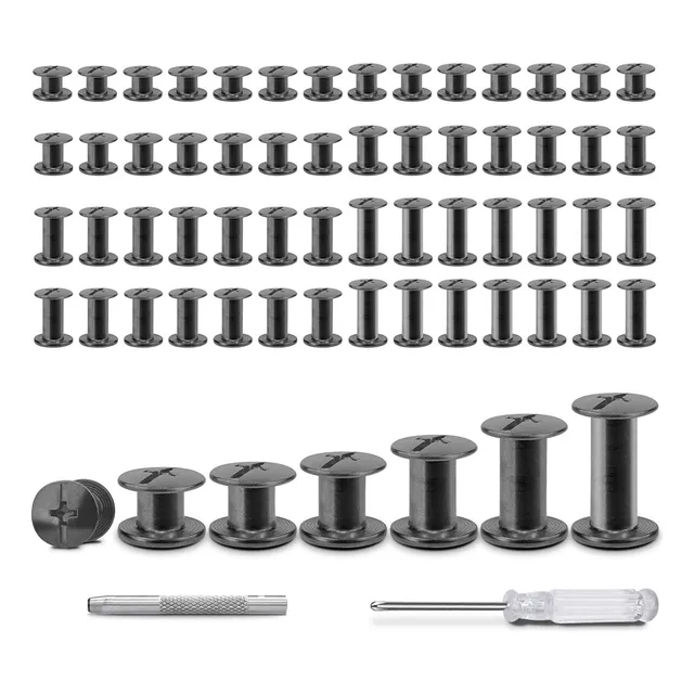 Juego T4120 De Tornillos De Encuadernación Con Remaches De C